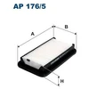 Image de Filtre À Air Ap 176/5 Filtron Filtron Ap176/5 Fiat;Suzuki