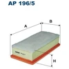 Image de Filtre À Air Ap 196/5 Filtron Filtron Ap196/5 Citroen;Peugeot;Toyota