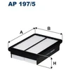 Image de Filtre À Air Ap 197/5 Filtron Filtron Ap197/5 Hyundai;Kia