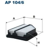 Image de Filtre À Air Ap 104/6 Filtron Filtron Ap104/6 Honda