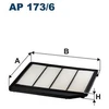 Image de Filtre À Air Ap 173/6 Filtron Filtron Ap173/6 Suzuki