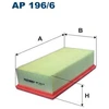 Image de Filtre À Air Ap 196/6 Filtron Filtron Ap196/6 Citroen;Ds;Opel;Peugeot