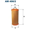 Image de Filtre À Air Am /2 Filtron Filtron Am406/2 Iveco