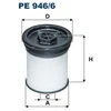 Image de Filtre À Carburant Filtron Pe946/6 Chevrolet;Jeep;Lancia;Opel;Vauxhall
