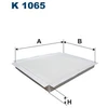 Image de Filtre Intérieur K 1065 Filtron Filtron K1065 Mercedes-Benz