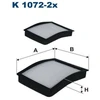 Image de Filtre Intérieur K 1072-2x Filtron Filtron K10722x Bmw