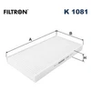 Image de Filtre Intérieur K 1081 Filtron Filtron K1081 Cadillac;Fiat;Opel;Saab;Vauxhall