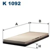 Image de Filtre Intérieur K 1092 Filtron Filtron K1092