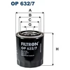 Image de Filtre À L'Huile Op 632/7 Filtron Filtron Op632/7 Hyundai;Kia