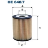 Image de Filtre À L'Huile Oe 648/7 Filtron Filtron Oe648/7 Chevrolet;Opel;Vauxhall