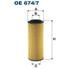 Image de Filtre À L'Huile Oe 674/7 Filtron Filtron Oe674/7 Hyundai