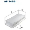 Image de Filtre À Air Ap 142/8 Filtron Filtron Ap142/8 Toyota