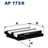 Image de Filtre À Air Ap 173/8 Filtron Filtron Ap173/8 Suzuki
