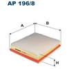 Image de Filtre À Air Ap 196/8 Filtron Filtron Ap196/8 Citroen;Ds;Opel;Peugeot;Toyota;Vauxhall