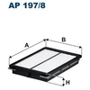 Image de Filtre À Air Ap 197/8 Filtron Filtron Ap197/8 Hyundai;Kia