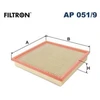 Image de Filtre À Air Ap 051/9 Filtron Filtron Ap051/9 Chevrolet;Opel;Vauxhall