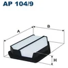 Image de Filtre À Air Ap 104/9 Filtron Filtron Ap104/9 Honda