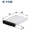 Image de Filtre Intérieur K 1130 Filtron Filtron K1130 Renault