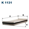 Image de Filtre Intérieur K 1131 Filtron Filtron K1131 Renault