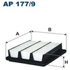 Image de Filtre À Air Ap 177/9 Filtron Filtron Ap177/9 Hyundai