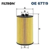 Image de Filtre À L'Huile Oe 677/9 Filtron Filtron Oe677/9 Mercedes-Benz