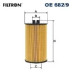Image de Filtre À L'Huile Oe 682/9 Filtron Filtron Oe682/9 Opel