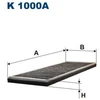 Image de Filtre Intérieur K 1000a Filtron Filtron K1000a Opel;Vauxhall