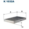 Image de Filtre Intérieur K 1032a Filtron Filtron K1032a Audi
