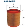 Image de Filtre À Air Am 442/9 Filtron Filtron Am442/9