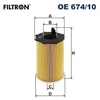Image de Filtre À L'Huile Oe 674/10 Filtron Filtron Oe674/10 Hyundai;Kia