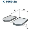 Image de Filtre Intérieur K 1069-2x Filtron Filtron K10692x Audi