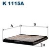 Image de Filtre Intérieur K 1115a Filtron Filtron K1115a Volvo