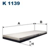 Image de Filtre Intérieur K 1139 Filtron Filtron K1139