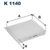 Image de Filtre Intérieur K 1140 Filtron Filtron K1140 Hyundai;Kia