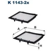 Image de Filtre Intérieur K 1143-2x Filtron Filtron K11432x Land Rover
