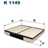 Image de Filtre Intérieur K 1149 Filtron Filtron K1149 Hyundai