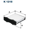 Image de Filtre Intérieur K 1218 Filtron Filtron K1218 Land Rover