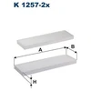Image de Filtre Intérieur K 1257-2x Filtron Filtron K12572x Hyundai