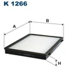Image de Filtre D'Habitacle K 1266 Filtron Filtron K1266 Chevrolet;Opel;Vauxhall