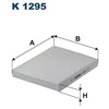 Image de Filtre Intérieur K 1295 Filtron Filtron K1295 Hyundai