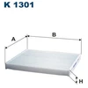 Image de Filtre Intérieur K 1301 Filtron Filtron K1301 Nissan;Suzuki