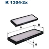 Image de Filtre Intérieur K 1304-2x Filtron Filtron K13042x Daewoo;Ssangyong