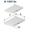 Image de Filtre Intérieur K 1307-2x Filtron Filtron K13072x Hyundai