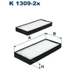 Image de Filtre Intérieur K 1309-2x Filtron Filtron K13092x Ssangyong