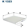 Image de Filtre Intérieur K 1323 Filtron Filtron K1323 Toyota