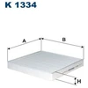 Image de Filtre Intérieur K 1334 Filtron Filtron K1334 Alpina;Bmw