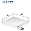 Image de Filtre Intérieur K 1377 Filtron Filtron K1377 Ford