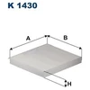 Image de Filtre Intérieur K 1430 Filtron Filtron K1430 Kia