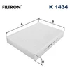 Image de Filtre D'Habitacle K 1434 Filtron Filtron K1434 Jaguar;Land Rover