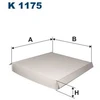 Image de Filtre Intérieur K 1175 Filtron Filtron K1175 Honda
